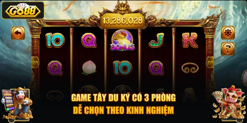 Game Tây Du Ký có 3 phòng dễ chọn theo kinh nghiệm